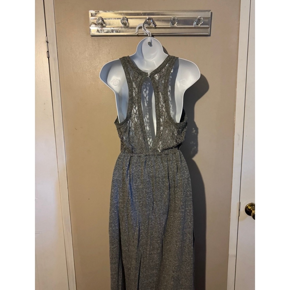 Hollister | Y2k vintage 2000s Lace open backless Maxi Dress